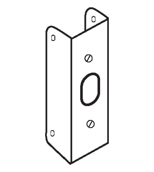 Security Door Reinforcer Plate, DJO20FE