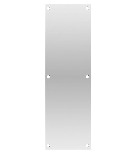 6 x 20 Stainless Steel Push Plate