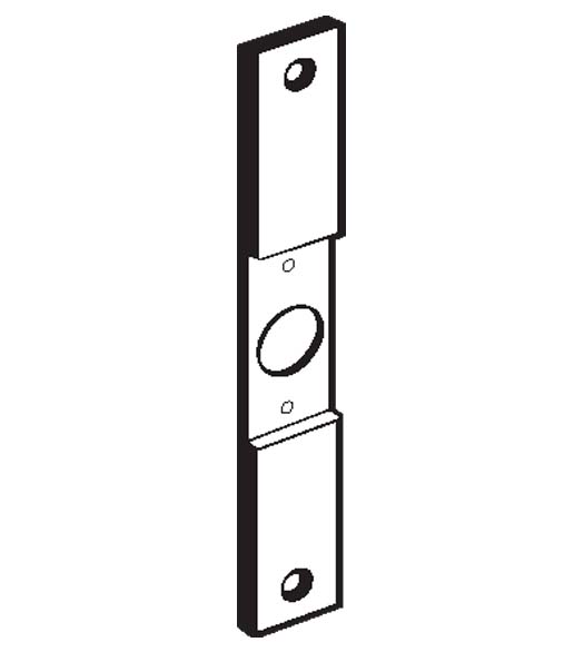 Mortise Lock Conversion Plate, DonJo CV86