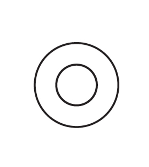 Deadbolt Collar Scar Plate, DonJo PBDSP135