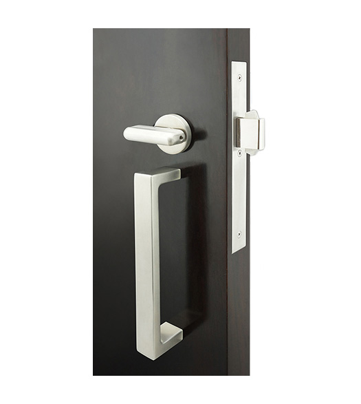 Rectangular ADA Compliant Sliding Door Privacy Set