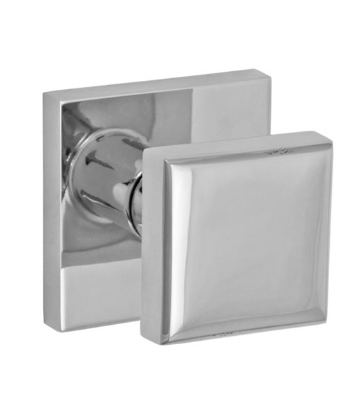 Stainless Steel Square Door Knob, Fusion 05S7