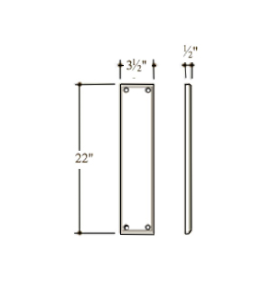 Decorative Door Push Plates Inches Decorative Door Push Plates Inches