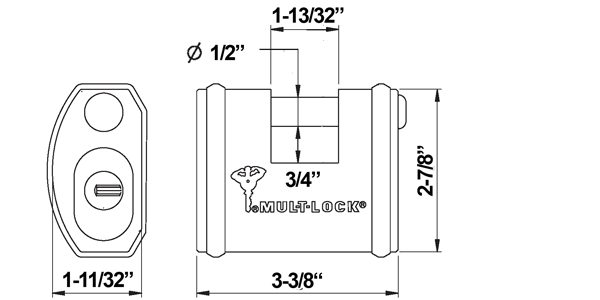 Polished Brass Hold open Closer Arm
