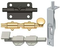 Deltana Door Bolts and Security Door Guards