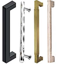 Tiradores de puerta modernos y de transición