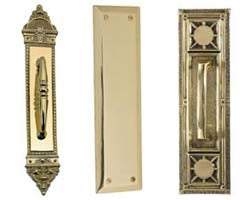 Decorative Door Pull and Push Plates