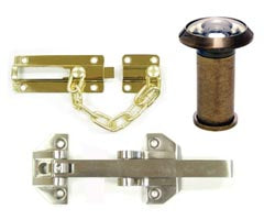 Door Guards and Door Security Bolts