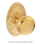 Ornate Half Round With Oval Floral Rose, Fusion 01-D9