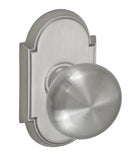 Half Round Knob with Tarvos Rose, Fusion 01-E8