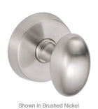 Doorware.com Navajo Egg Knob with Beveled Round Rose Fusion 02-A8