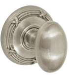 Doorware.com Egg Knob with Ribbon and Reed Rose, Fusion 02-B5