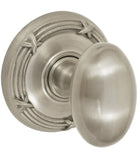 Egg Knob with Ribbon and Reed Rose, Fusion 02-B5