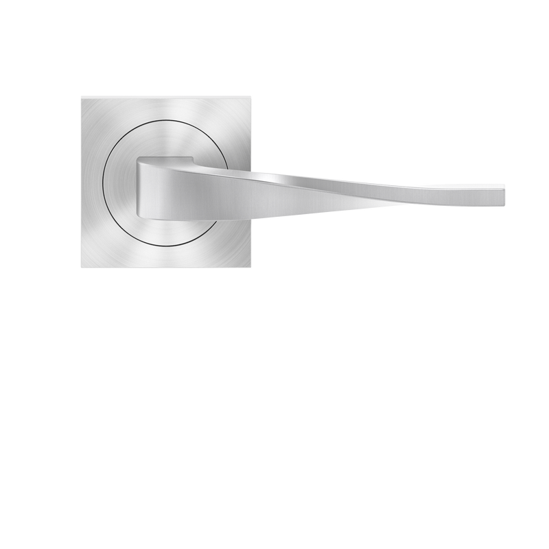 Nevada Lever with 3 Piece Square Rose, Karcher Design UERQ88