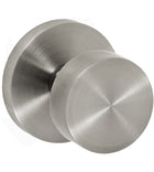 Doorware.com Industrial Stainless Steel Knobset, Fusion 04-A2