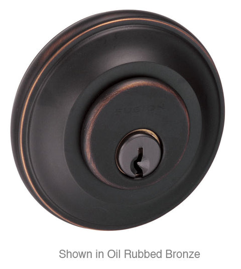 Doorware.com Fusion Traditional Solid Brass Deadbolt