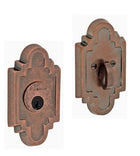 Navajo Stepped Scalloped Deadbolt, Fusion C2