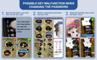 Keyless Herculite Glass Door Bottom Rail Lock, Easilok SK777