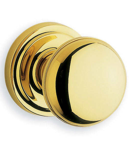 Doorware.com Simple Half Round Door Knob Latchset, Omnia 137/50