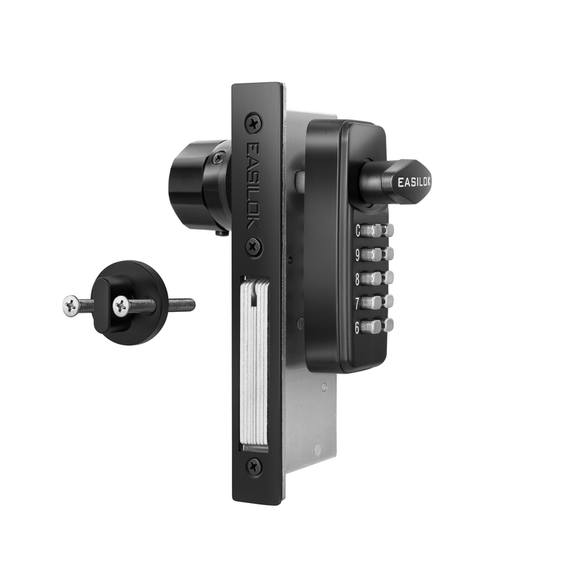 Keyless Keypad Storefront Door Lock, Replacement for Adams Rite with Drilling Free by DIY installation, Easilok SK1850