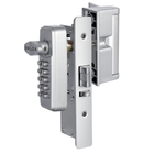 Keyless Storefront Deadlatch - Patented Non-Handed Mechanical Lock, Easilok SK4510