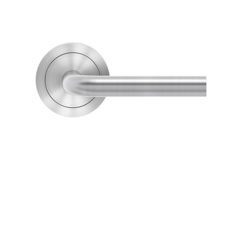 Malta Lever with 3 Piece Round Rose, Karcher Design UER25