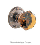 Victorian Amber Glass Knob, Fusion 17