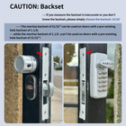 Keyless Keypad Storefront Door Lock, Replacement for Adams Rite with Drilling Free by DIY installation, Easilok SK1850