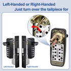Keyless Storefront Deadlatch - Patented Non-Handed Mechanical Lock, Easilok SK4510