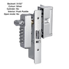 Keyless Storefront Deadlatch - Patented Non-Handed Mechanical Lock, Easilok SK4510