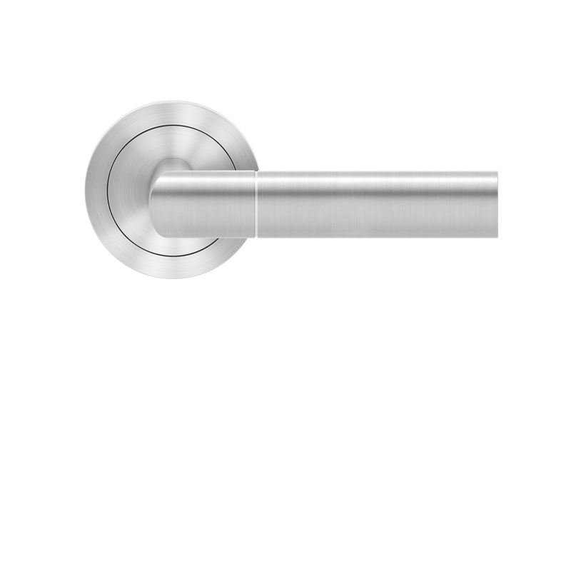 Oregon Lever with 3 Piece Round Rose, Karcher Design UER48