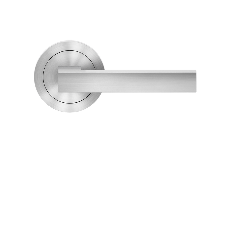 Seattle Lever with 3 Piece Round Rose, Karcher Design UER46