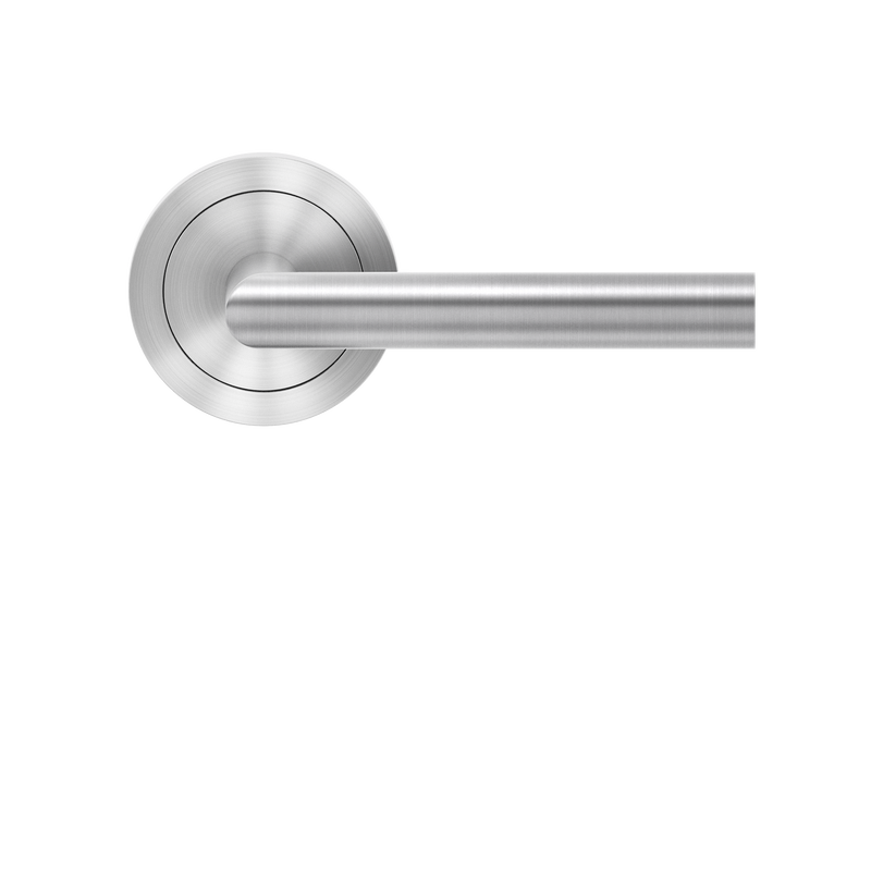 Rhodos Lever with 3 Piece Round Rose, Karcher Design UER28