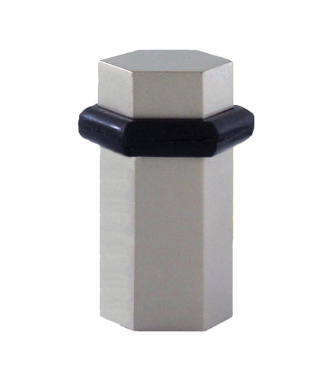 Modern 2 Inch Hexagonal Floor Mount Door Stop, FEI-H-195