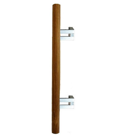 Doorware.com Teak Wood Offset Door Handle, First Impressions 3014W-Teak