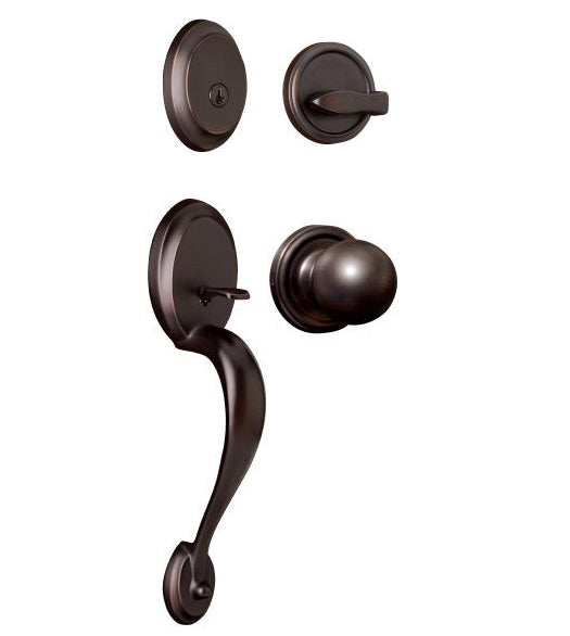 Doorware.com Traditionale Collection Oval Handleset, Weslock 0351/2100
