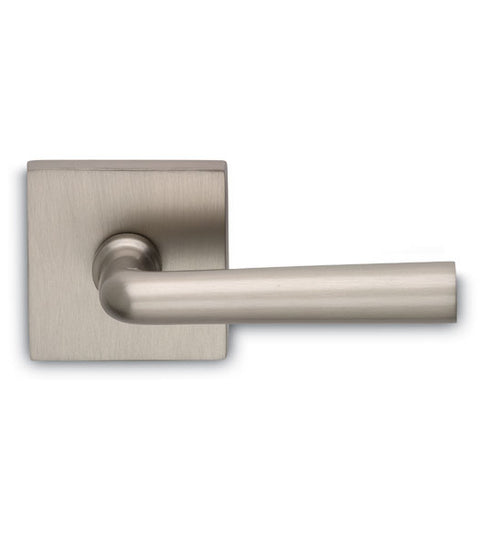 Chic Solid Brass Lever with Square Rose, Omnia 368S/00