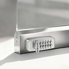 Keyless Herculite Glass Door Bottom Rail Lock, Easilok SK777