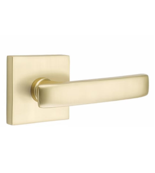 Geneva Lever with Square Rose, Emtek 5050GV