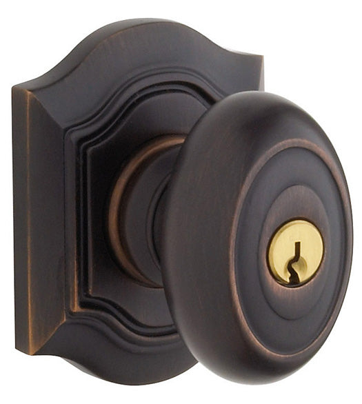 Bethpage Keyed Knobset, Baldwin 5237