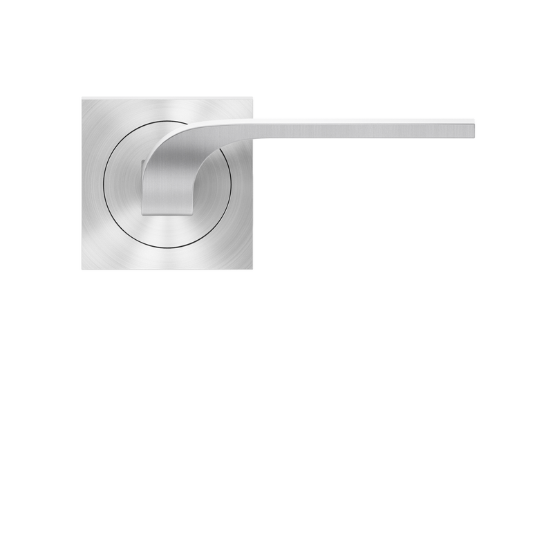 Las Vegas Lever with 3 Piece Square Rose, Karcher Design UERQ87