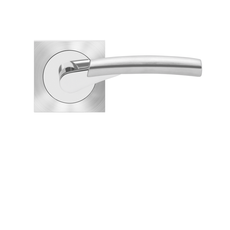 Atlantis Lever with 3 Piece Square Rose, Karcher Design UERQ36