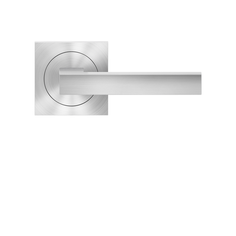 Seattle Lever with 3 Piece Square Rose, Karcher Design UERQ46
