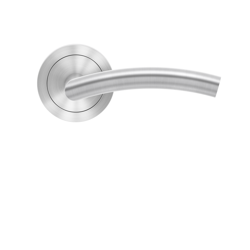 Corsica Lever with 3 Piece Round Rose, Karcher Design UER30