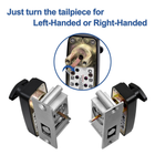 Keyless Herculite Glass Door Bottom Rail Lock, Easilok SK777
