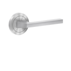 Boston Lever with 3 Piece Round Rose, Karcher Design UER58