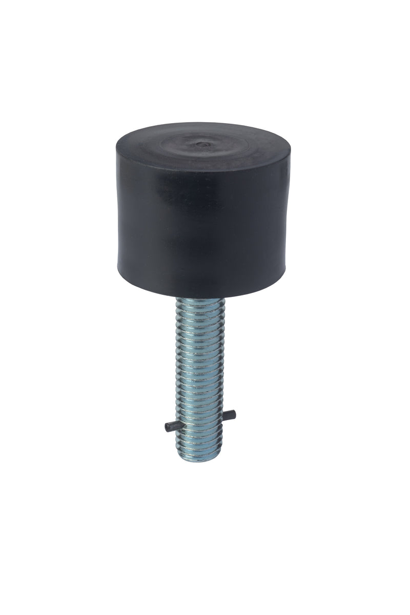 Heavy Duty Flat Top Door Stop with rubber bumper, Rockwood 466-RKW
