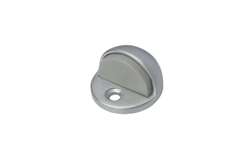 Low Dome Floor Mounted Door Stop with Rubber Bumper (Pack Quantity 10), Rockwood 440, 441