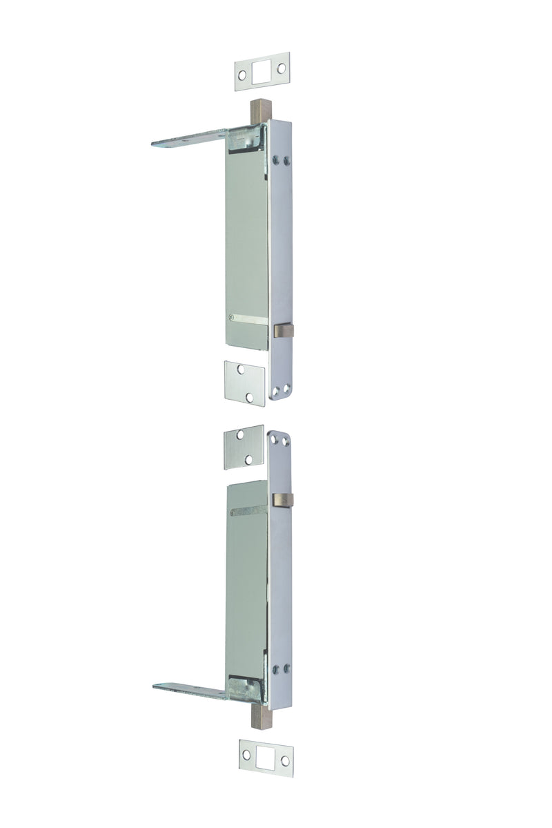 Automatic Flush Bolt Set for Wood Doors, Rockwood 2942
