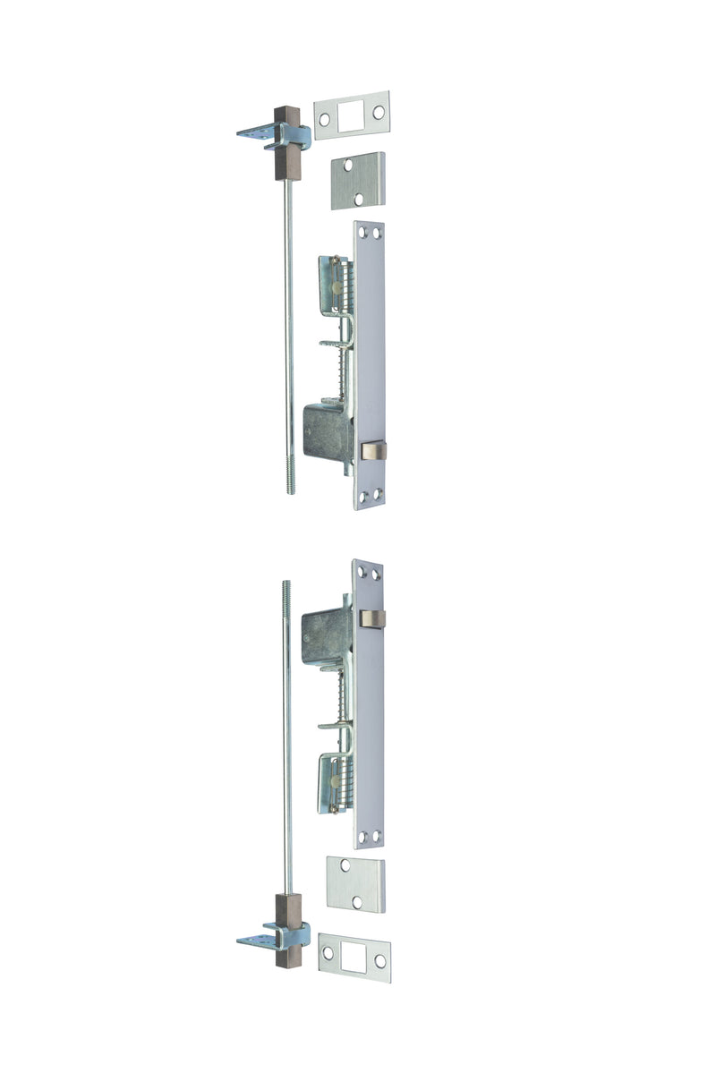 Automatic Flush Bolt Set for Fire Rated Metal Doors, Rockwood 2842